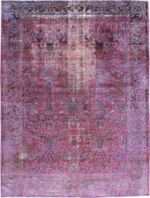 Antique Persian Overdyed Lilihan Carpet, No. 10455 - Galerie Shabab 
