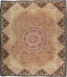 Antique French Aubusson Carpet, No. 13841 - Galerie Shabab 