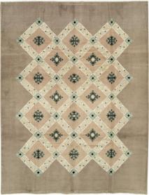 Vintage French Leleu Accent Carpet, No. 15491 - Galerie Shabab 