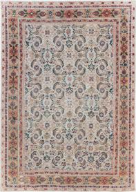 Vintage Persian Mahal Small Room Size Carpet, No. 18221 - Galerie Shabab 