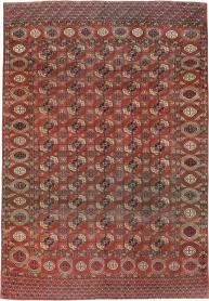 Antique Central Asian Tekke Rug, No. 18529 - Galerie Shabab 