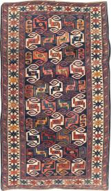 Antique Caucasian Kuba Rug, No. 21082 - Galerie Shabab 