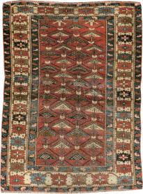 Antique Shirvan Rug, No. 21480 - Galerie Shabab 