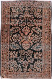 Vintage Persian Sarouk Rug, No. 22161 - Galerie Shabab 