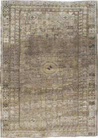 Antique Central Asian Beshir Carpet, No. 23502 - Galerie Shabab 