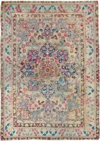 Antique Persian Lavar Kerman Rug, No. 25007 - Galerie Shabab 