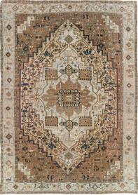Antique Persian Heriz Carpet, No. 25894 - Galerie Shabab 
