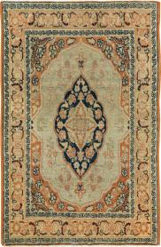 Antique Persian Tabriz Haji Jalili Throw Rug, No. 26461 - Galerie Shabab 