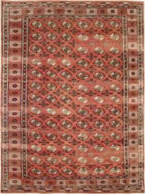 Vintage Central Asian Turkoman Room Size Tribal Carpet, No. 26465 - Galerie Shabab 