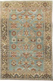 Vintage Persian Malayer Accent Rug, No. 26569 - Galerie Shabab 