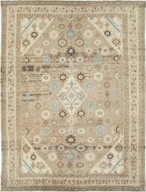Vintage Persian Bibikabad Carpet, No. 26622 - Galerie Shabab 