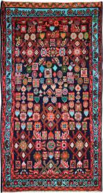 Vintage Persian Hamadan Rug, No. 27378 - Galerie Shabab 