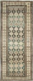 Vintage Persian Kurd Gallery Carpet, No. 27418 - Galerie Shabab 