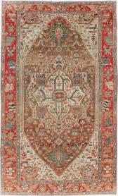 Antique Persian Heriz Carpet, No. 27640 - Galerie Shabab 