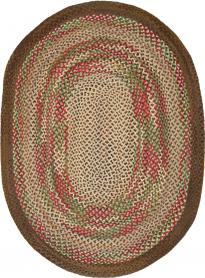 Vintage American Braid Rug, No. 27671 - Galerie Shabab 