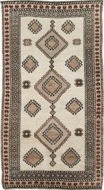 Vintage Persian Gabbeh Accent Rug, No. 28198 - Galerie Shabab 