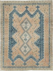 Vintage Persian Afshar Accent Rug, No. 28813 - Galerie Shabab 