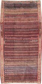 Vintage Persian Flatweave Kilim Gallery Rug, No. 29087 - Galerie Shabab 
