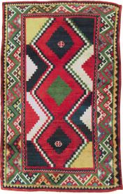 Vintage Persian Gabbeh Rug, No. 29417 - Galerie Shabab 