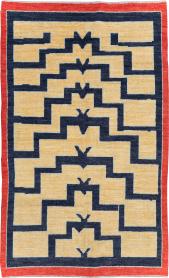 Contemporary Turkish Tulu Accent Rug, No. 30627 - Galerie Shabab 