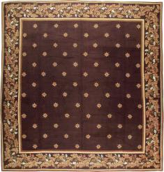Vintage French Needlepoint Carpet, No. 8582 - Galerie Shabab 