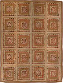 Antique French Aubusson Carpet, No. 8882 - Galerie Shabab 