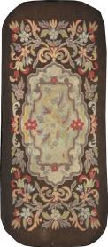 Antique French Aubusson Carpet, No. 9038 - Galerie Shabab 